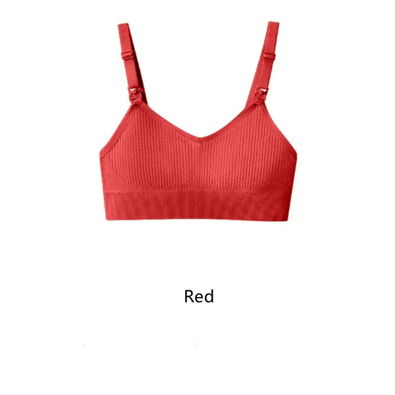 Women's Nursing Bra – Wire-Free Comfortable Breastfeeding Bra with Anti-Sag Support