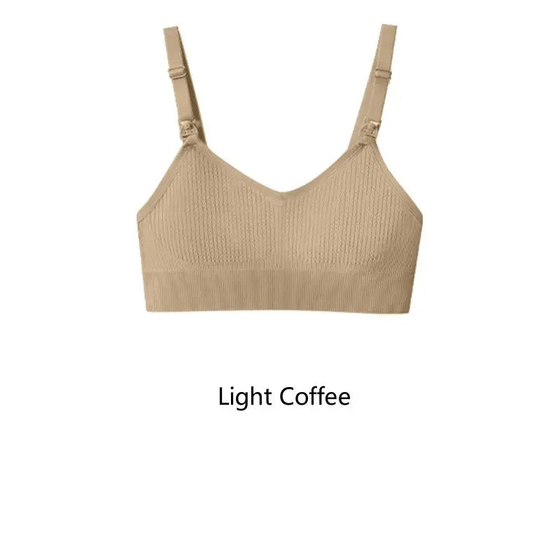 Women's Nursing Bra – Wire-Free Comfortable Breastfeeding Bra with Anti-Sag Support