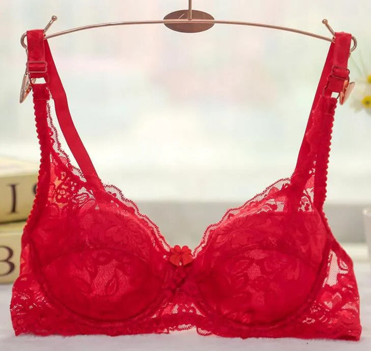 Lace Underwire Push-Up Bra for Women – Elegant Bralette Lingerie Intimates