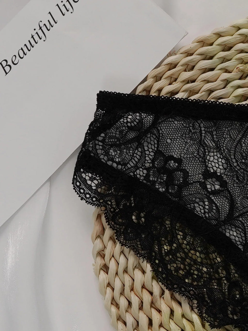 Women's Leopard Print Lace Bra Set – Front Button Design with Elegant Back Detail, Triangle Underwear