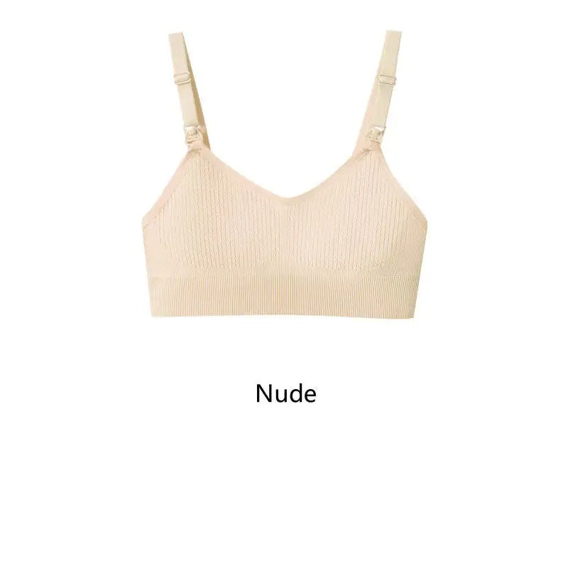 Women's Nursing Bra – Wire-Free Comfortable Breastfeeding Bra with Anti-Sag Support